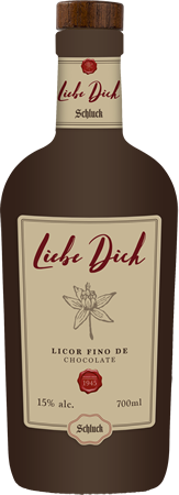 Licor de chocolate schluck